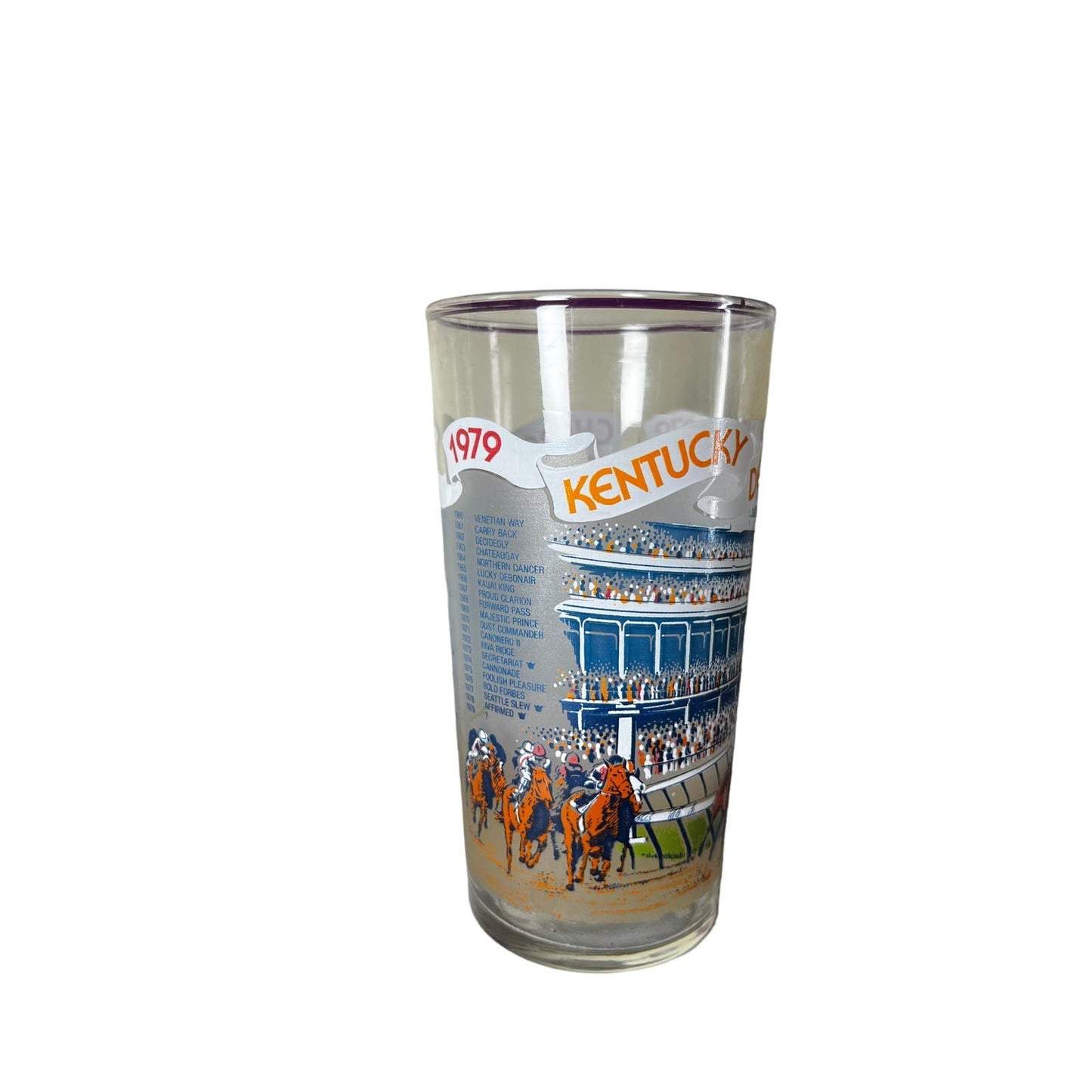 1979 Kentucky Derby Souvenir Cup Tiger Willy