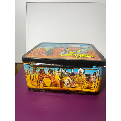 Vintage 1980 "The Legend of the Lone Ranger" metal lunchbox