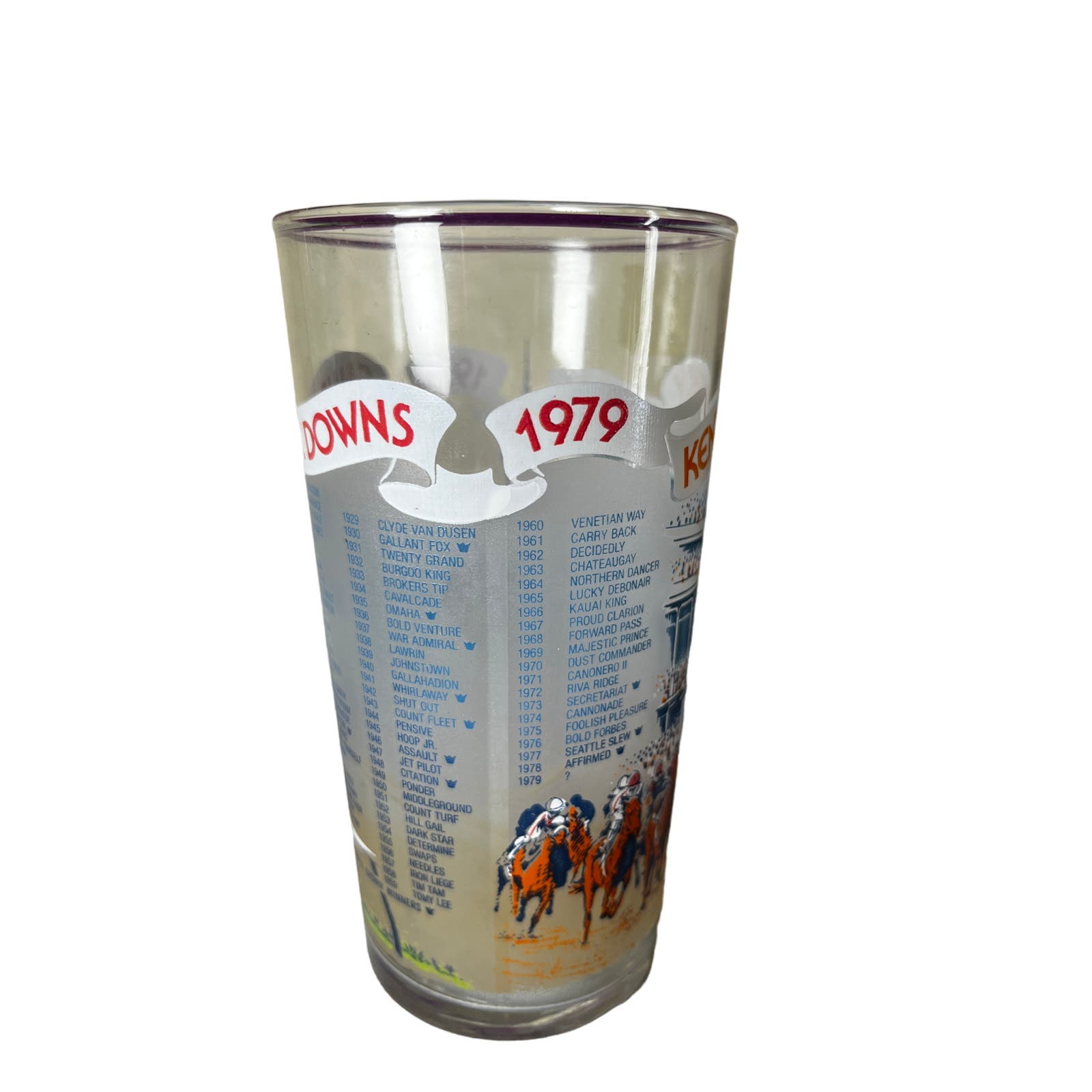 1979 Kentucky Derby Souvenir Cup Tiger Willy