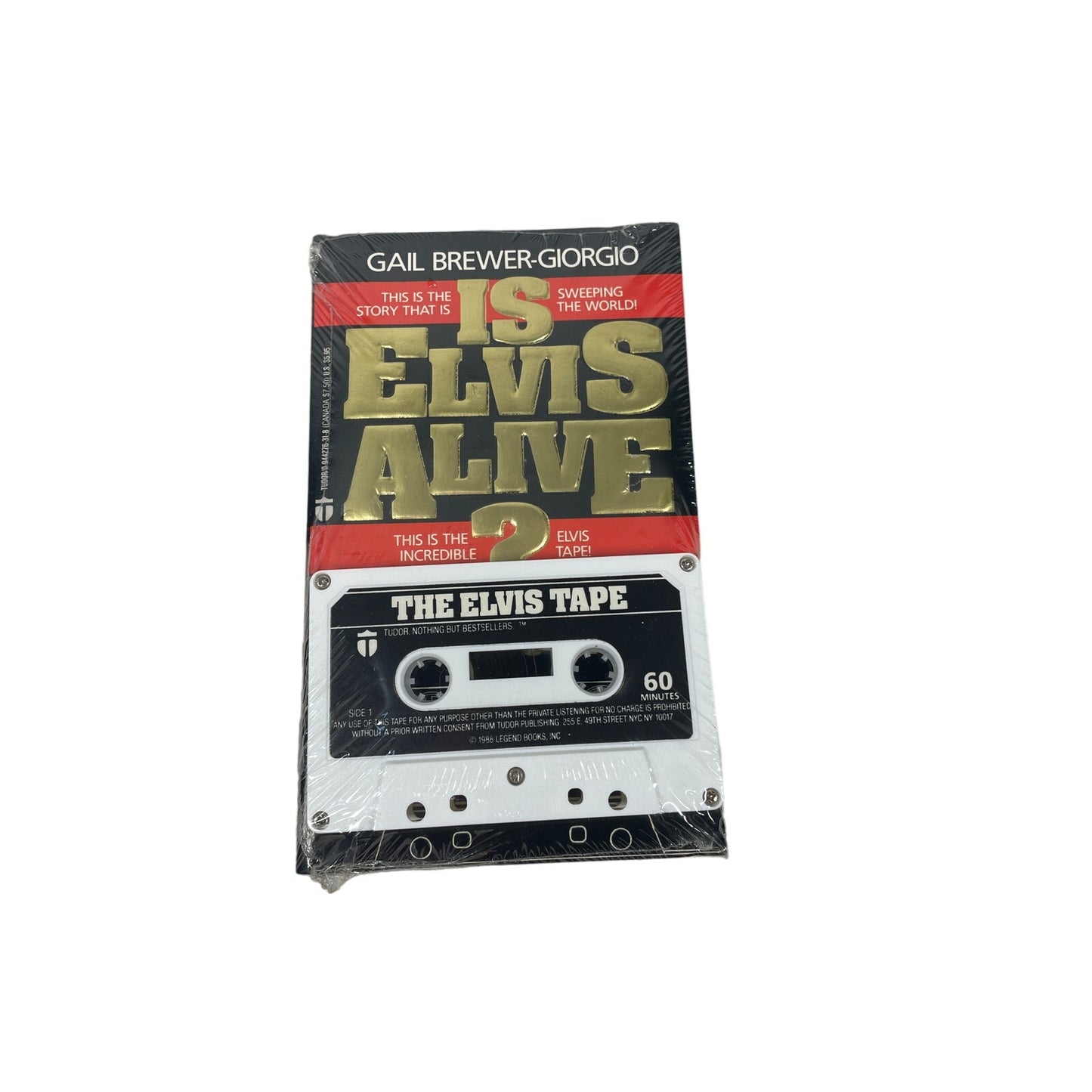 Is Elvis Alive? by Gail Brewer-Giorgio - Paperback Book & Cassette Tape Set - Yesterdays Collective