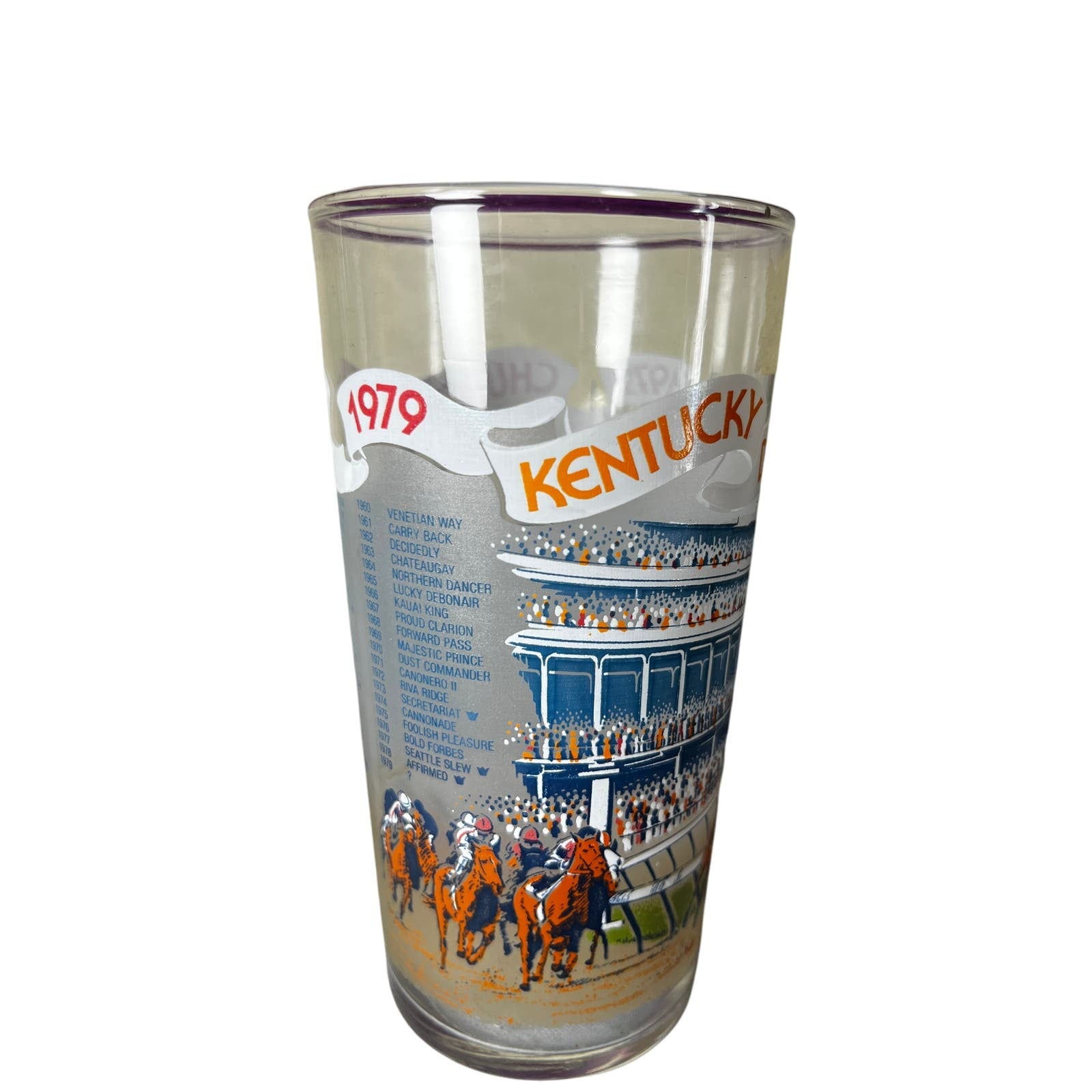 1979 Kentucky Derby Souvenir Cup Tiger Willy