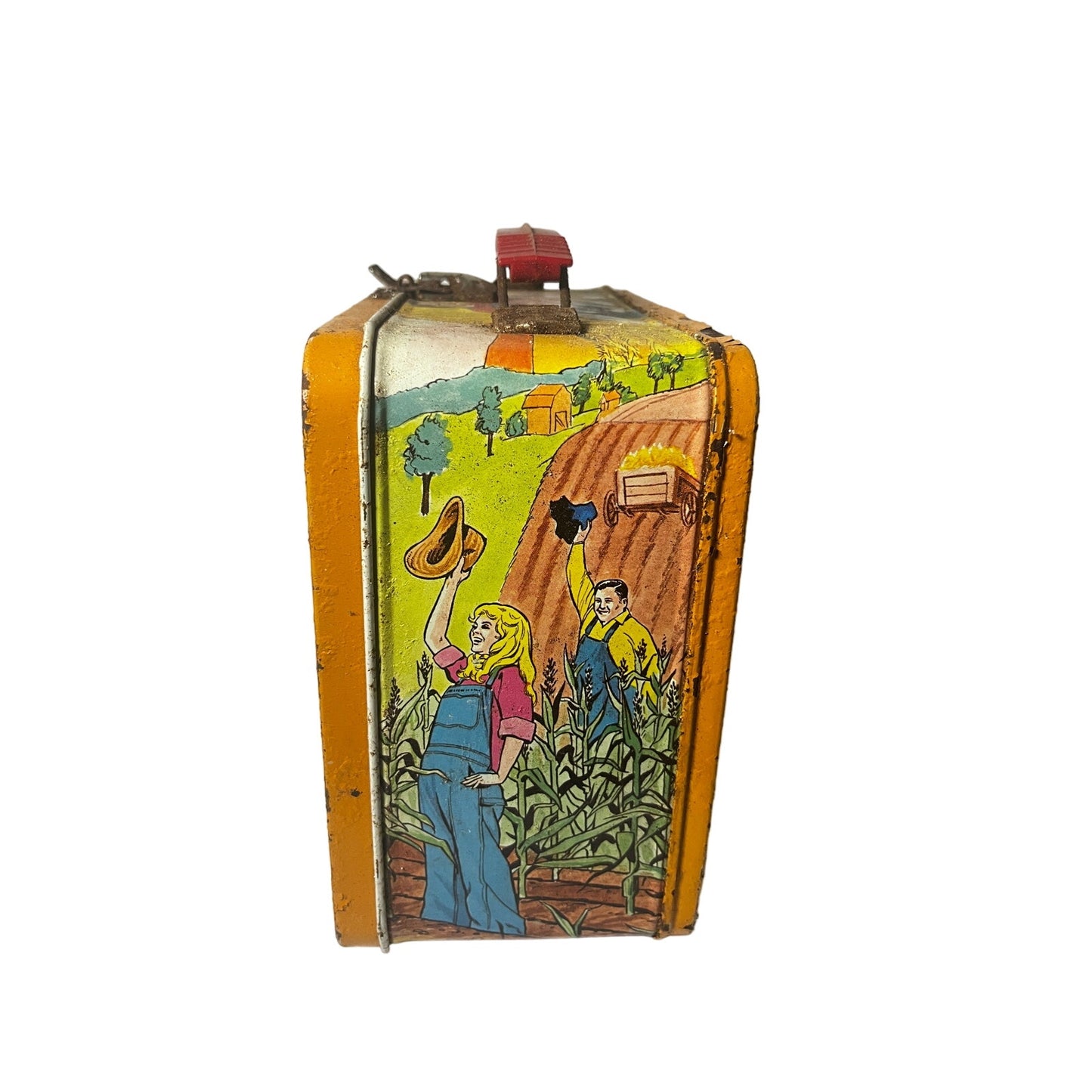 Vintage 1969 Hee Haw Lunch Box - Thermos