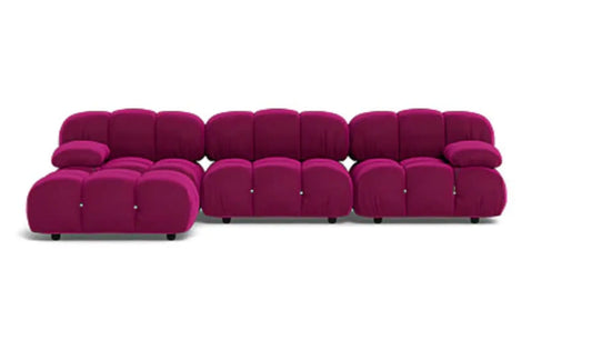 Repro: Mario Bellini Island Fuchsia Sofa Aphrodite Rose