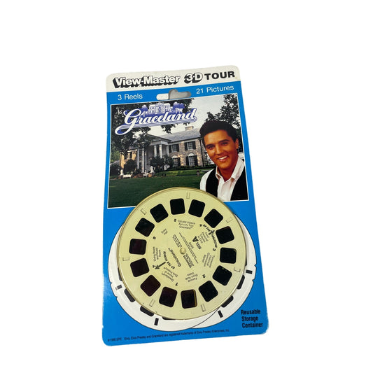 Elvis Presley's Graceland Memphis TN 3D View-Master Reels - 3 Reel Packet - Yesterdays Collective