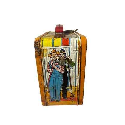 Vintage 1969 Hee Haw Lunch Box - Thermos