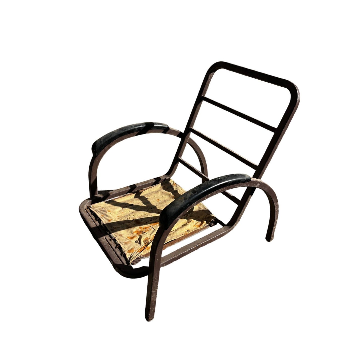 Norman Bel Geddes Art Deco Simmons Lounge Chair - Furniture Restoration Project Tiger Willy