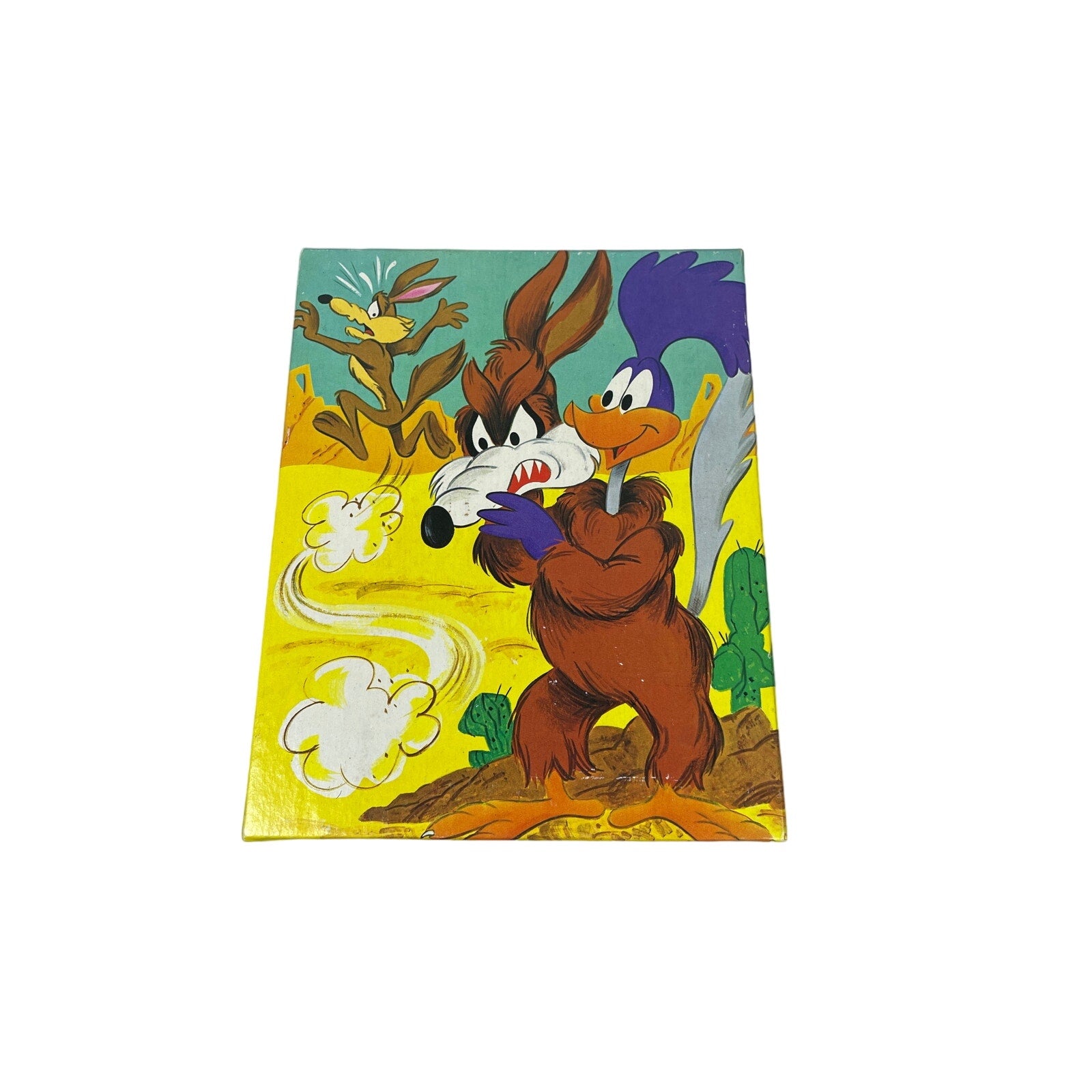 Vintage 1975 Warner Brothers "Beep Beep" The Road Runner Jigsaw Puzzle - Yesterdays Collective